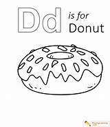 Coloring Donut Pages Sheet Sprinkles Template Kids sketch template
