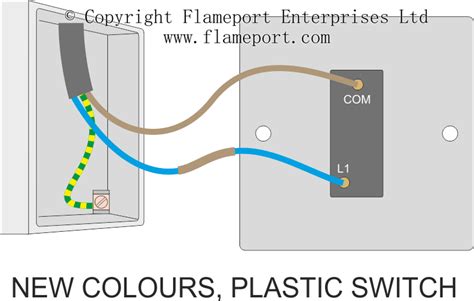 wiring diagram  single light  switch