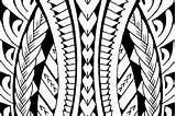 Samoan Tribal Tattoo Polynesian Patterns Designs Drawings Tattoos Leg Calf Maori Samoa Arm Lower Pattern Templates Easy Kids Stencil Draw sketch template