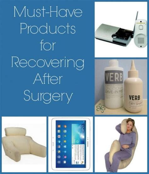 if you re having surgery soon these must have products