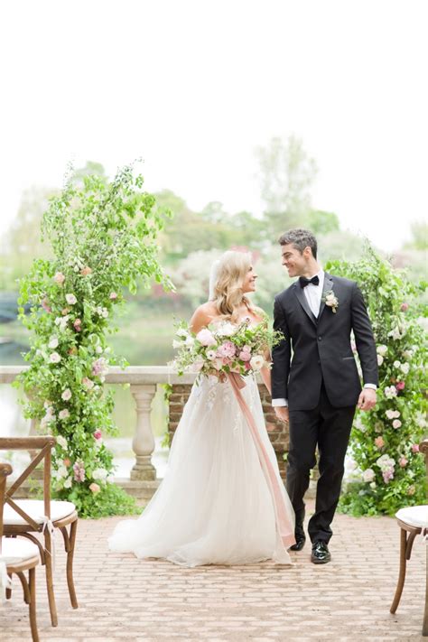 Romantic And Luxurious Garden Wedding Inspiration Lakeshore In Love