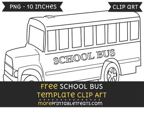 school bus template clipart school bus clipart school bus school