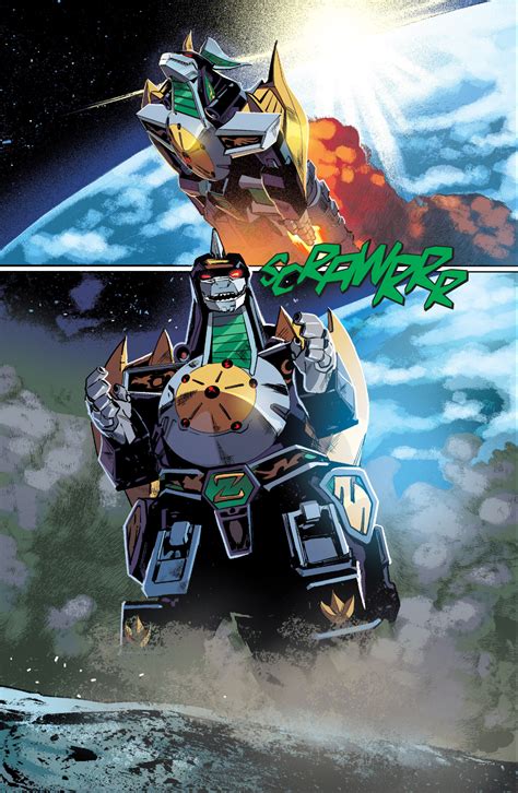 dragonzord flies   moon comicnewbies