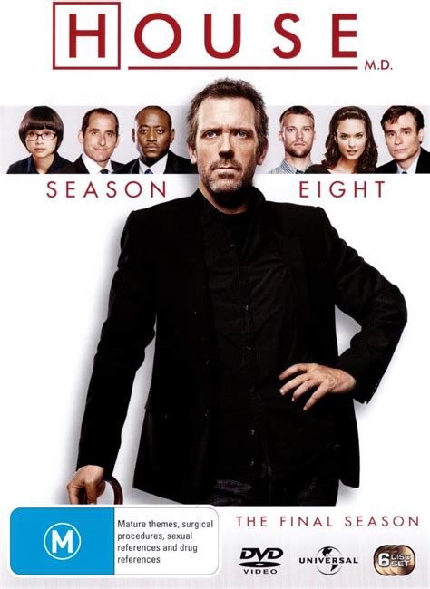 House M D Season 8 Uk Dvd And Blu Ray
