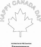 Canada Colouring Happy Coloring Printable Sheet Bubble Letters Link Open Click sketch template