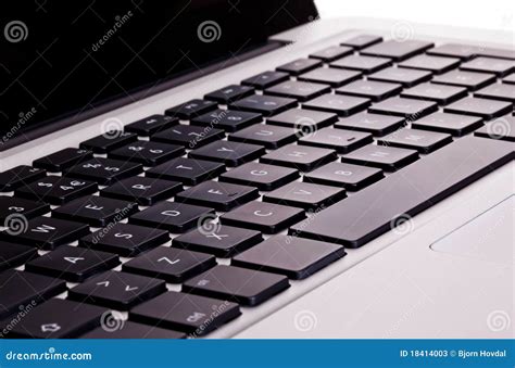 laptop keyboard stock image image  detail laptop