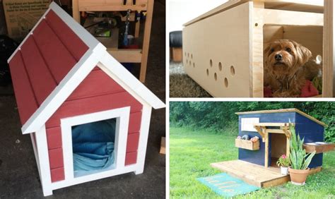 diy dog houses  furry friends  love   craftsonfire