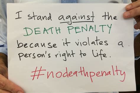 statement  mark  world day  death penalty govuk
