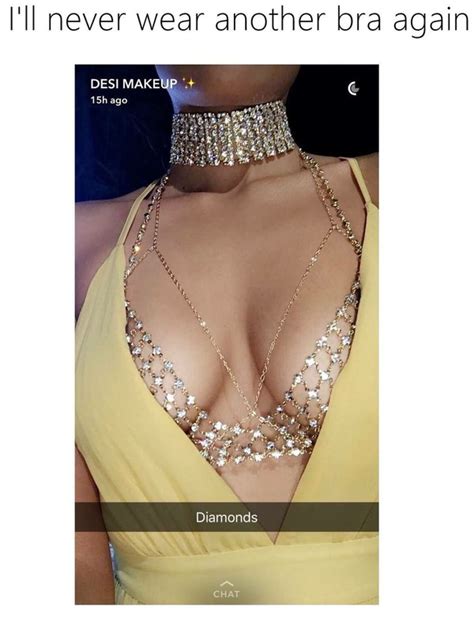 underwear necklace diamonds bra bralette sexy lingerie cute jewelry jewels statement