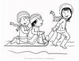 Sledding Sleds Activities sketch template