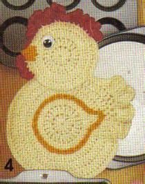 crochet pattern   chicken potholder oerme olmayan desenler