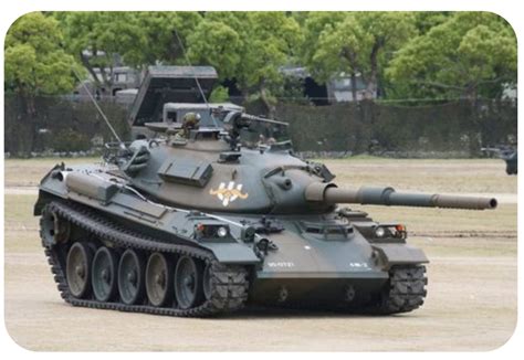 type  mbt main battle tank   japan ground  defense force built  mitsubishi