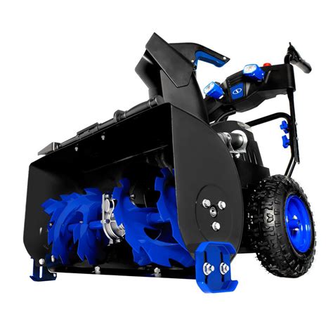 snow joe   cordless electric  propelled dual stage snow blower