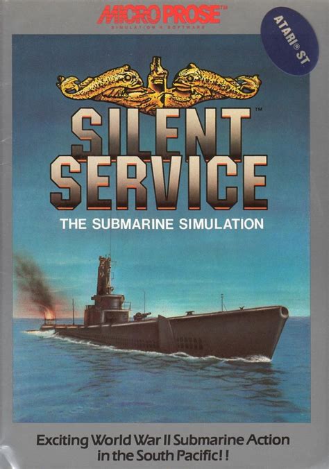 Silent Service For Atari St 1986 Mobygames