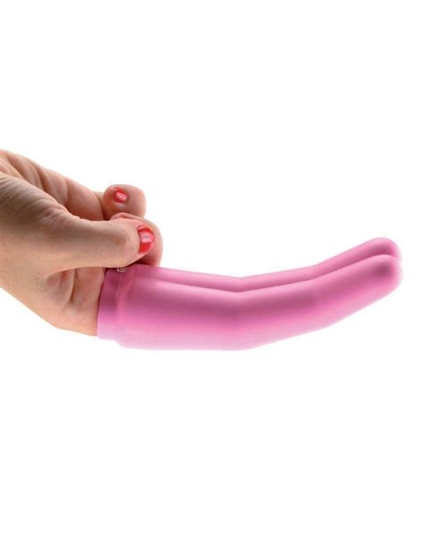 Lesbian Sex Toys Two Pink Finger Extender Made For Lesbian