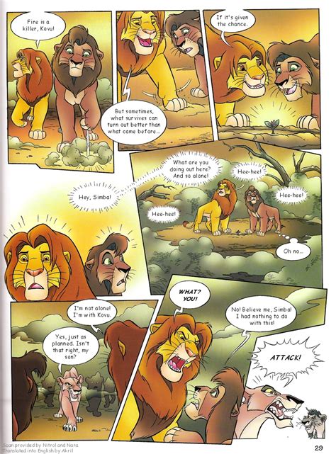 The Lion King Ii Simba S Pride Comic