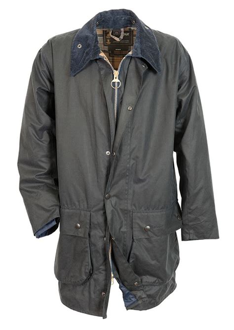 barbour border waxed jacket