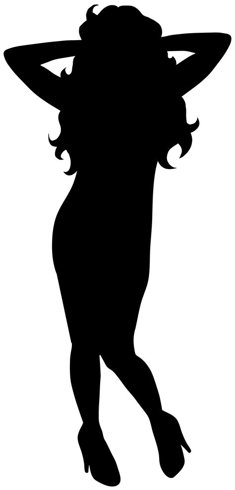 silhouette dance woman clip art black woman png download 3837 8000