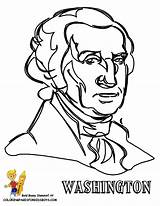 Coloring George Washington Pages Presidents Color Comments Library Clipart Fierce Coloringhome sketch template