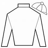 Coloring Derby Jockey Silks Pages Cup Melbourne Template Kentucky Blank Shirt Own Party Horse Silk Colouring Racing Sheet Printable Clipart sketch template