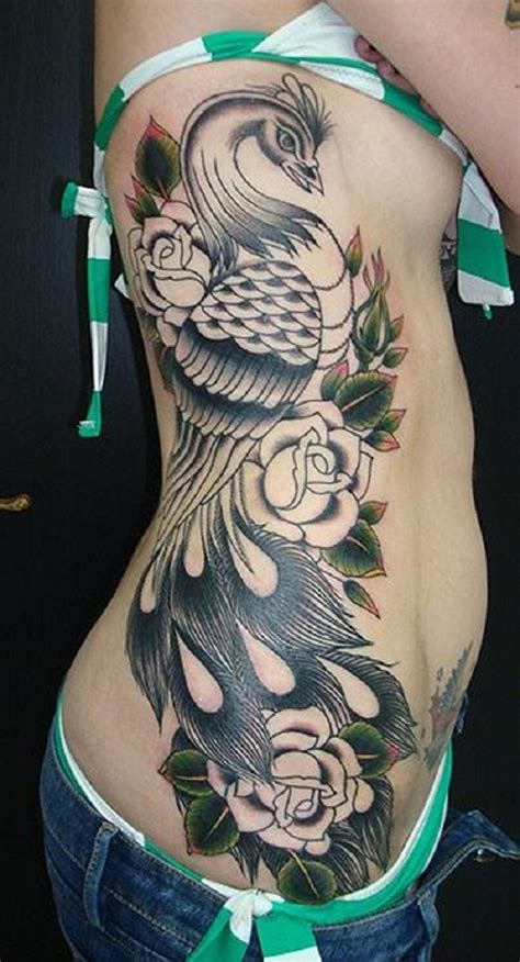 stunning peacock tattoo designs for girls page 2 of 2