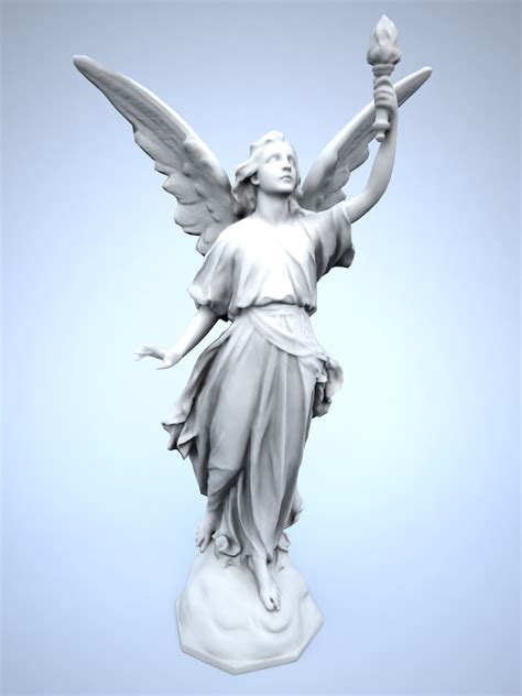 lucy angel 3d asset cgtrader