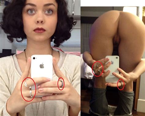 sarah hyland nude leaked pics — there s a lesbian action