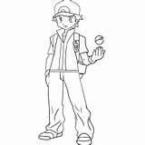 Pokemon Coloring Pages Trainer Printable Ash Ketchum Momjunction Toddler Will sketch template