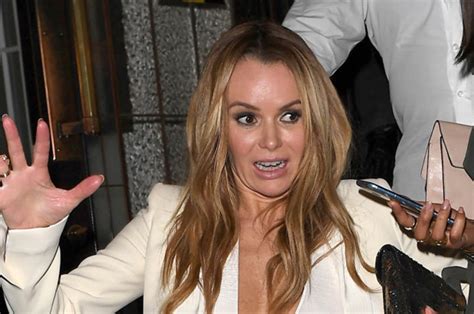 britain s got talent amanda holden goes braless as she spills from