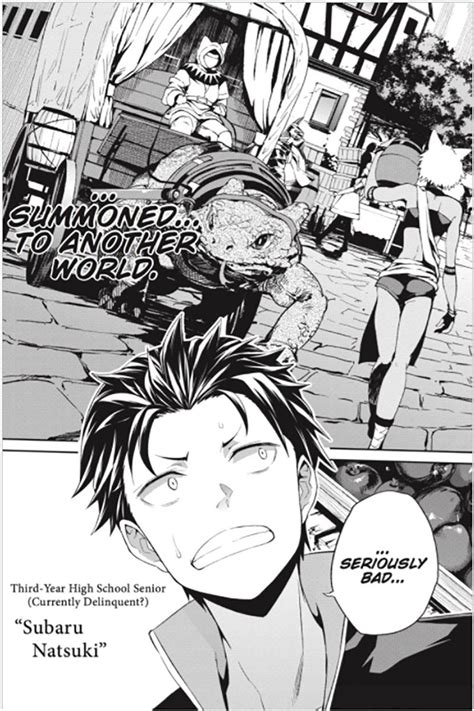 manga rezero chapter  vol  manga envio imediato   em mercado livre