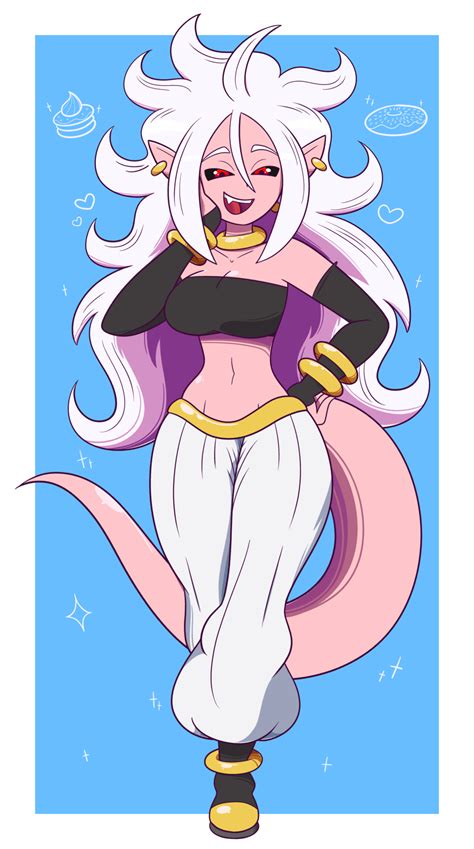 Majin Android 21 By Shinyillusionz On Deviantart
