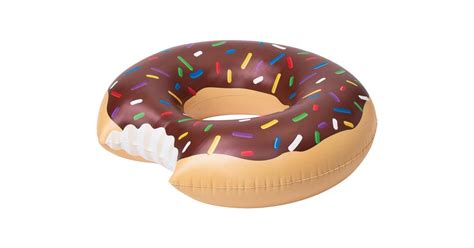 chocolate donut pool float the best pool and water toys popsugar