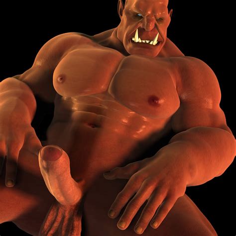 Rule 34 3d Abs Balls Bartol Blue Eyes Male Muscles Orc
