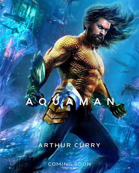 dive    silly  enjoyable aquaman posters film