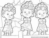 Coloring Triplets Brave Merida Hubert Hamish Disneymovieslist Gemerkt Coloriages sketch template