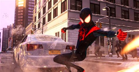 Spider Man Into The Spider Verse Suit Heads To Miles