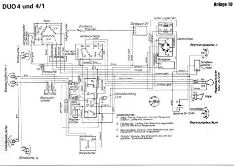 simson   schaltplan wiring diagram