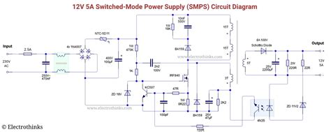 switching power supply circuit regulated  switch mode power supply eagle blog