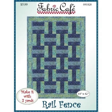 downloadable rail fence quilt pattern easy  yard design etsy