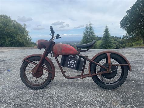 motorcycle saved  electric conversion hackaday