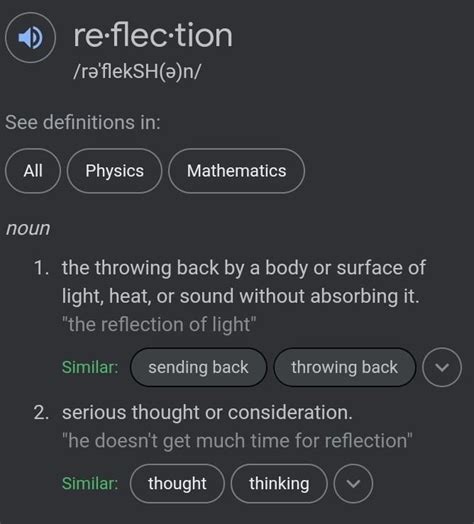 reflection  english grade  brainlyph