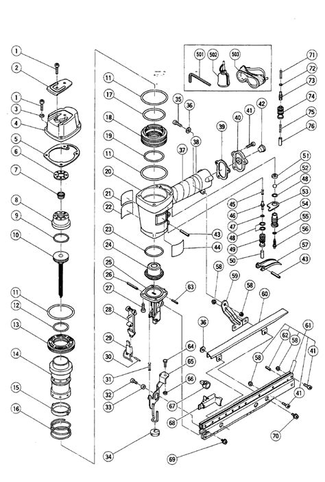 buy hitachi nta replacement tool parts hitachi nta diagram