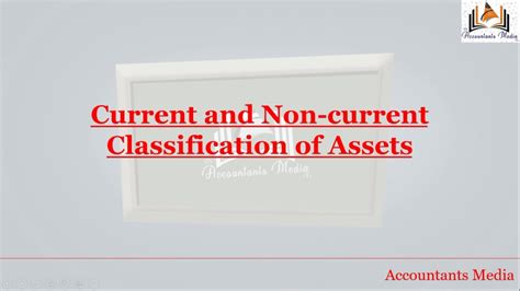 What Are The Main Types Of Assets Current And Non Current