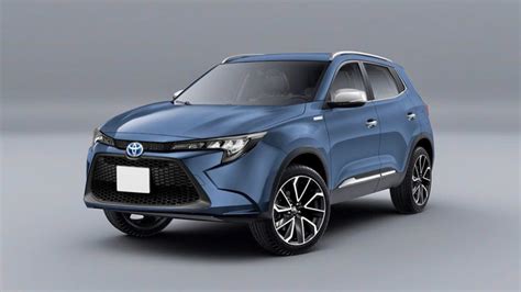 toyota rise compact suv   global debut  month