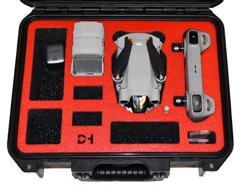 dji mini  pro pelican case fly  kit  accessories drone hangar