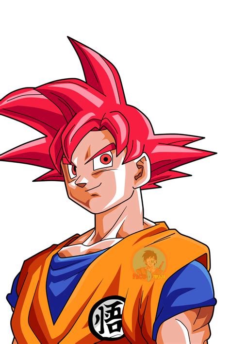 Goku Ssj God Facudibuja By Facudibuja On Deviantart