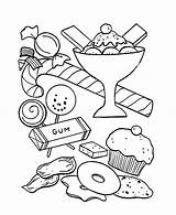Coloring Pages Peanut Icecream Cone Cream Ice Butter Sandwich Color Getdrawings Print Getcolorings sketch template