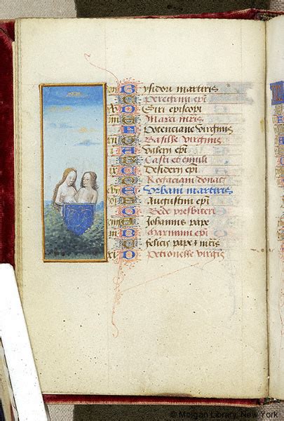 Book Of Hours M 248 Fol 5v Images From Medieval And