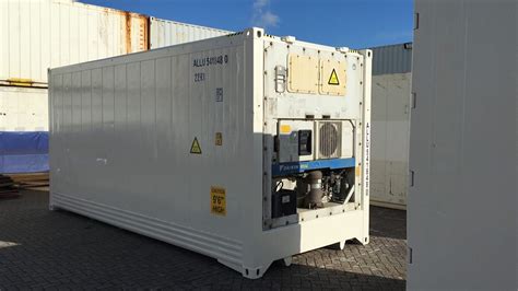 shortened ft high cube reefer container alconet containers