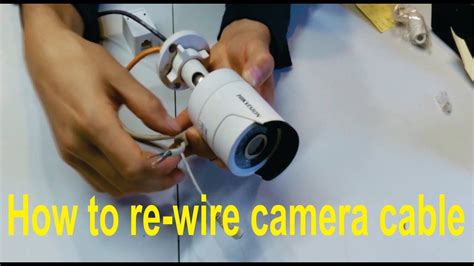 wiring security camera